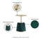 Manhattan Comfort Anderson Coffee Table, End Table 1.0, and End Table 2.0 in Green - Set of 3 3-AT01-GR - alternate 5